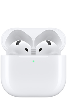 İçinde AirPods 5 bulunan şarj kutusu