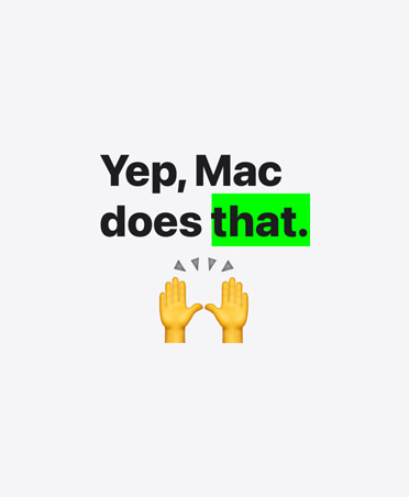 Taip, „Mac“ gali tai