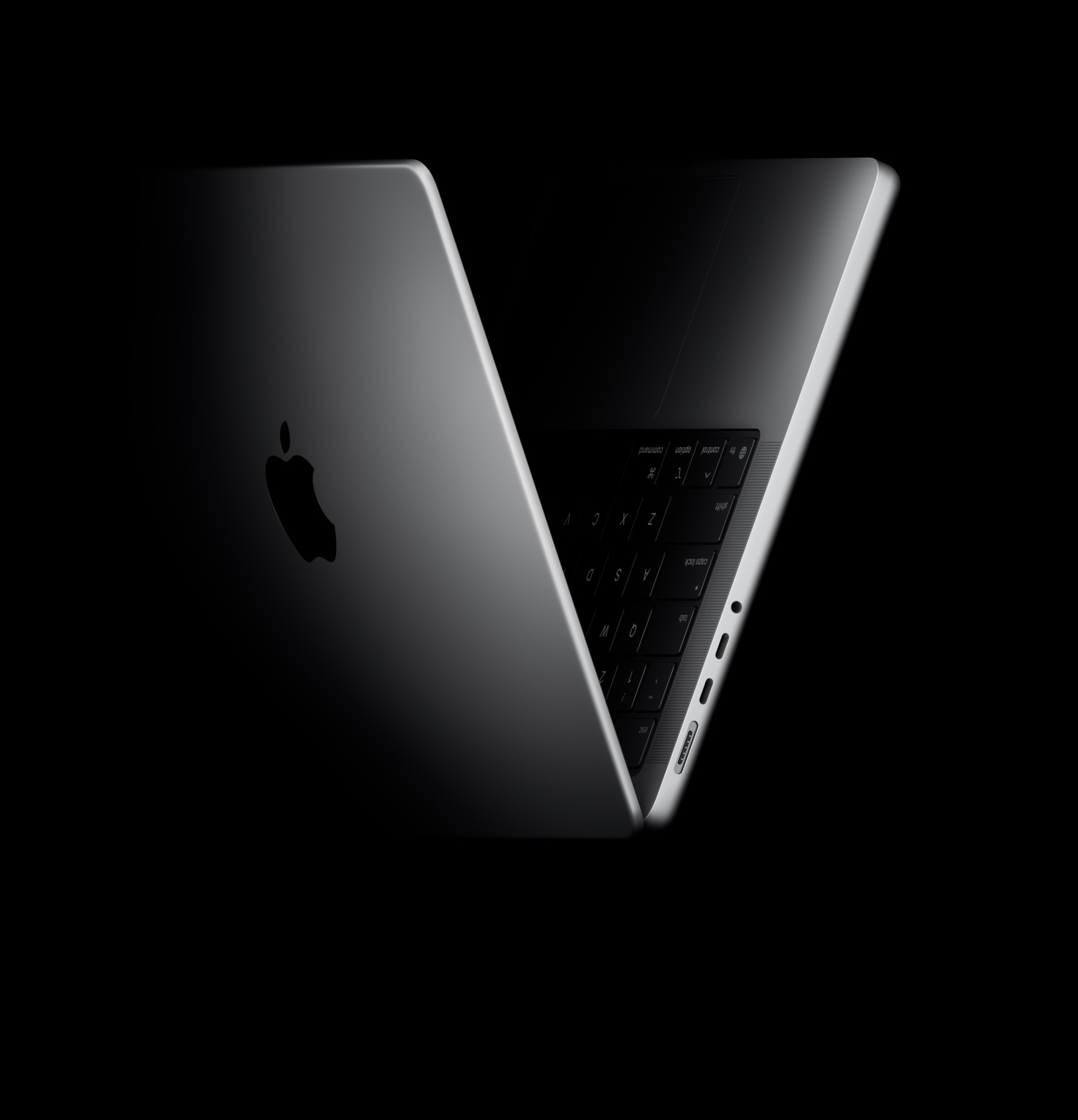 MacBook Pro застава във V-образна форма като препратка към М5 чипа